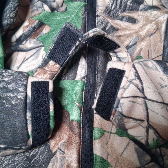 Oaki Oakiwear Tree Camo Jacket Youth 3T Camouflage Hunt Hunting Outdoors Hooded - Picture 8 of 12